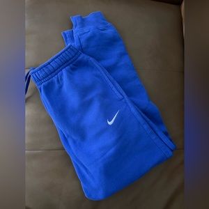 Nike blue joggers